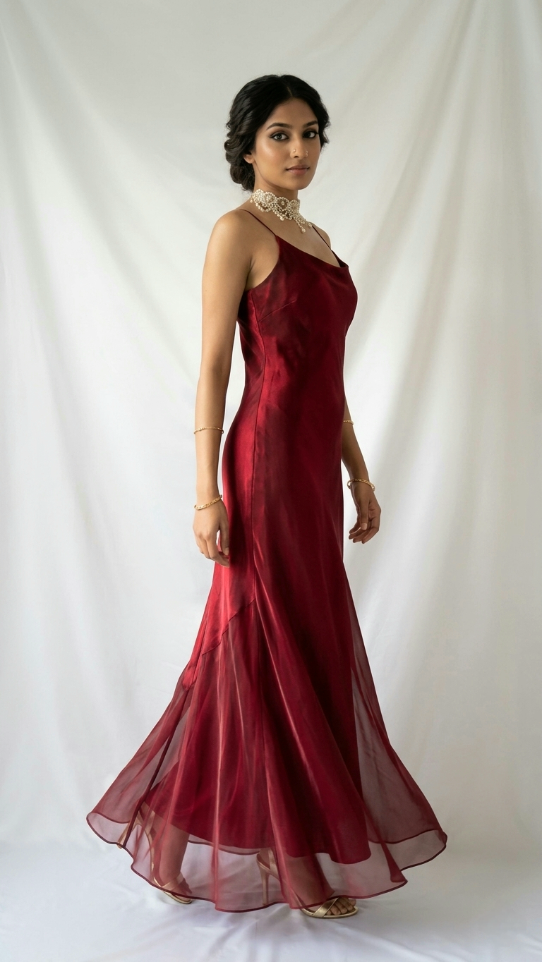 THE SCARLETT Red Maxi Dress