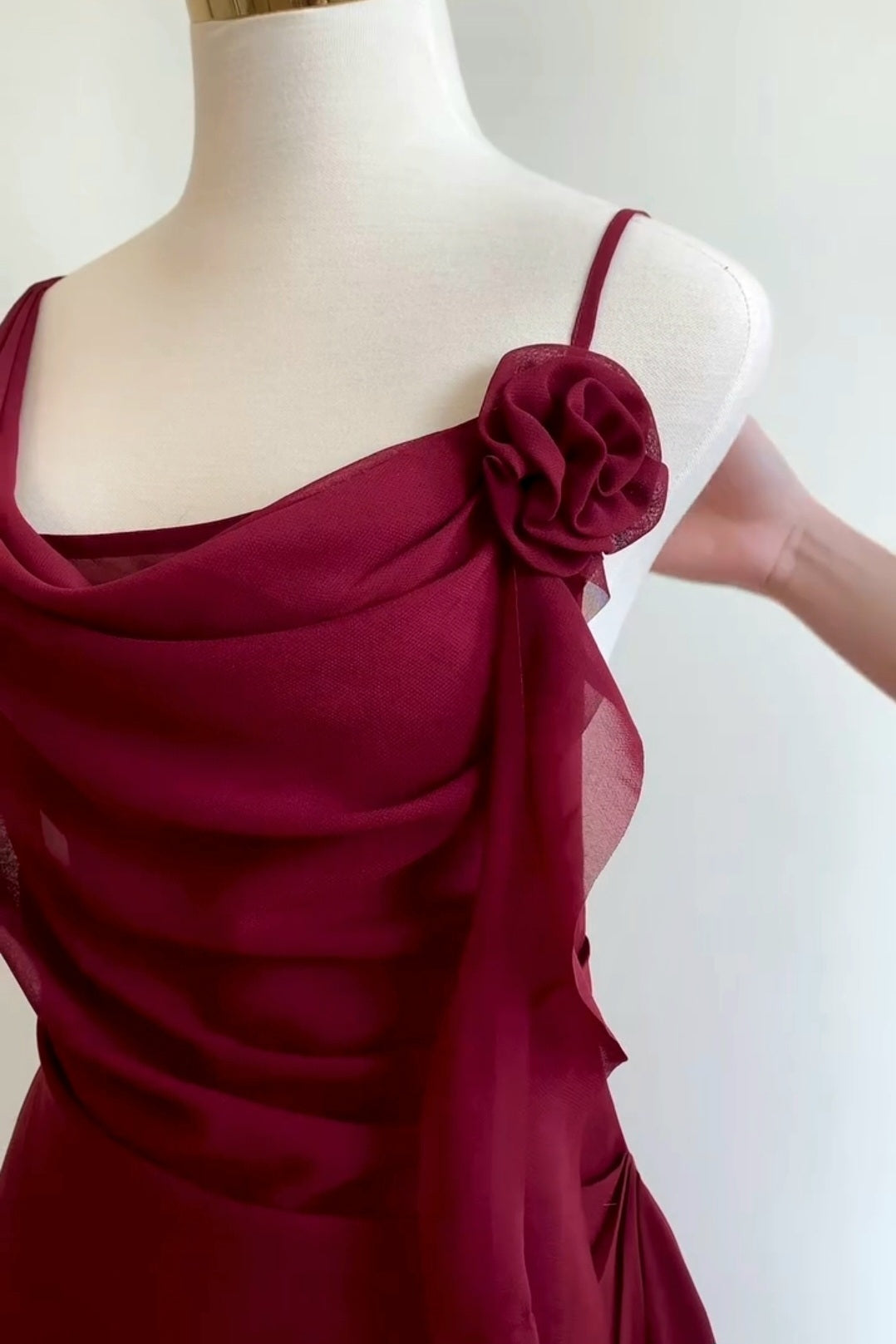 AURORA Red Mini Dress