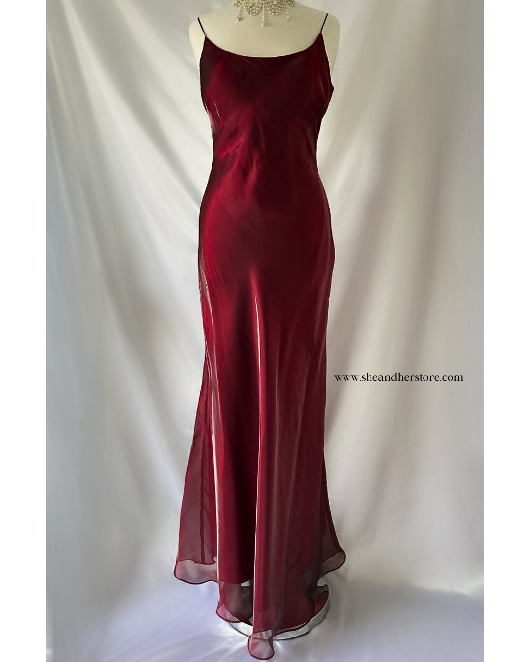 THE SCARLETT Red Maxi Dress
