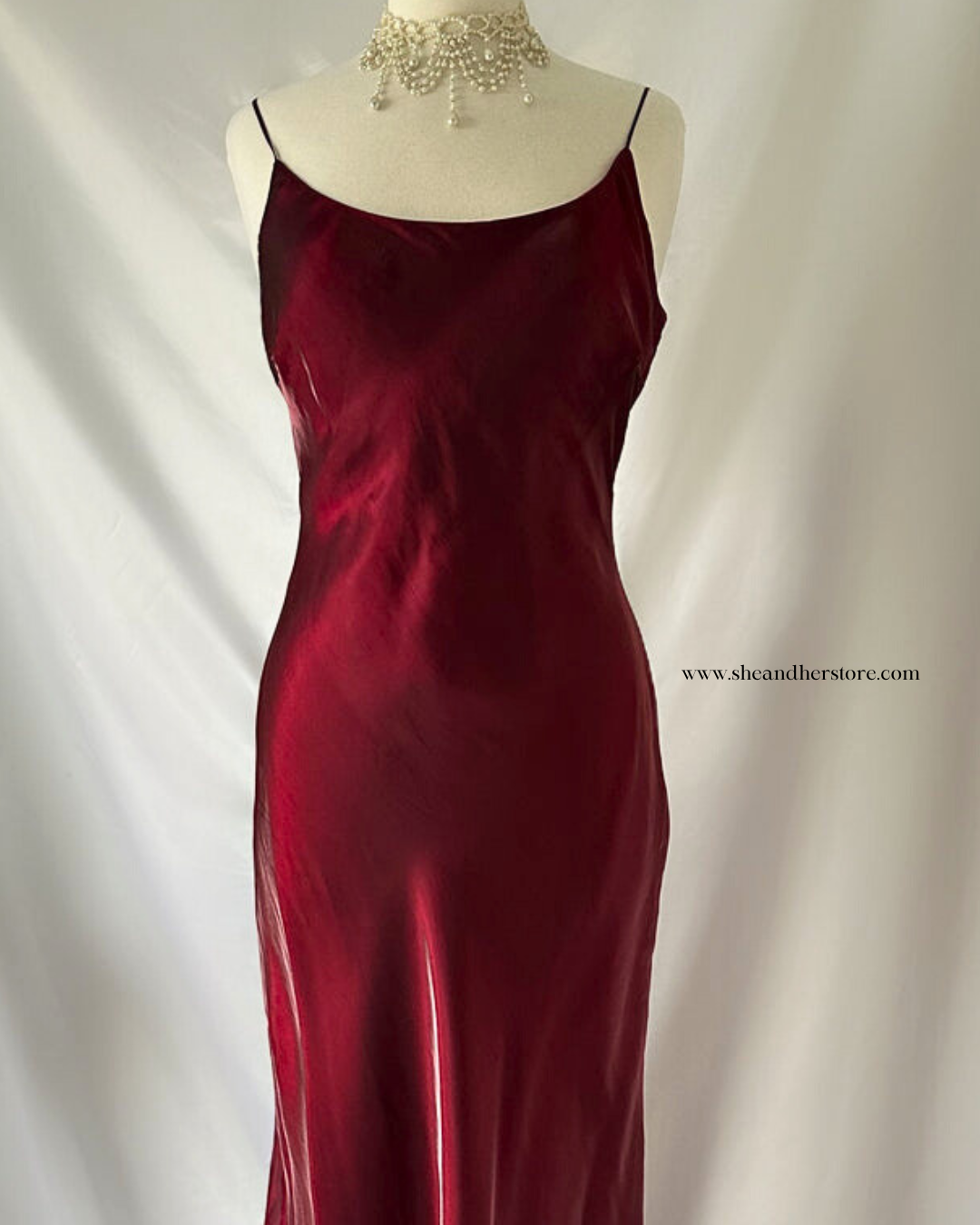 THE SCARLETT Red Maxi Dress