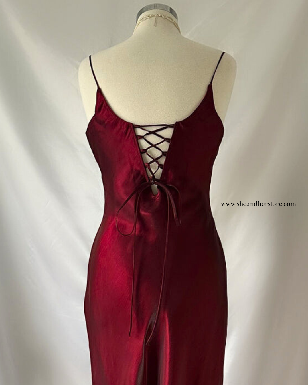 THE SCARLETT Red Maxi Dress